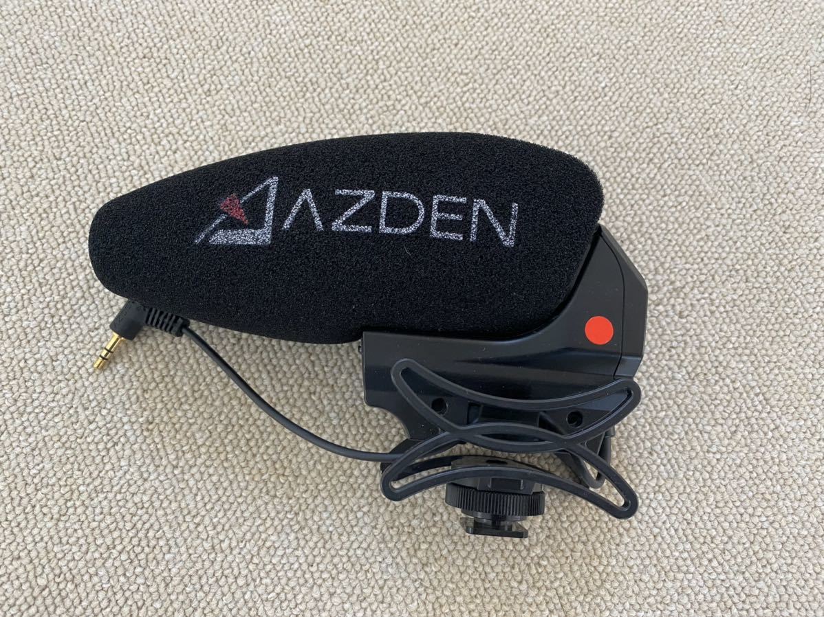 SMX-30 AZDEN ステレオ⁄モノラル切替式 ふわふわのフロントガラス