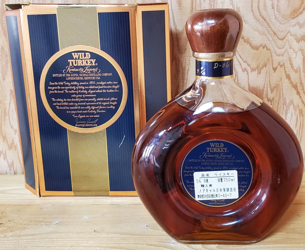 Wild Turkey KENTUCKY LEGEND Whiskey 101 Boxed