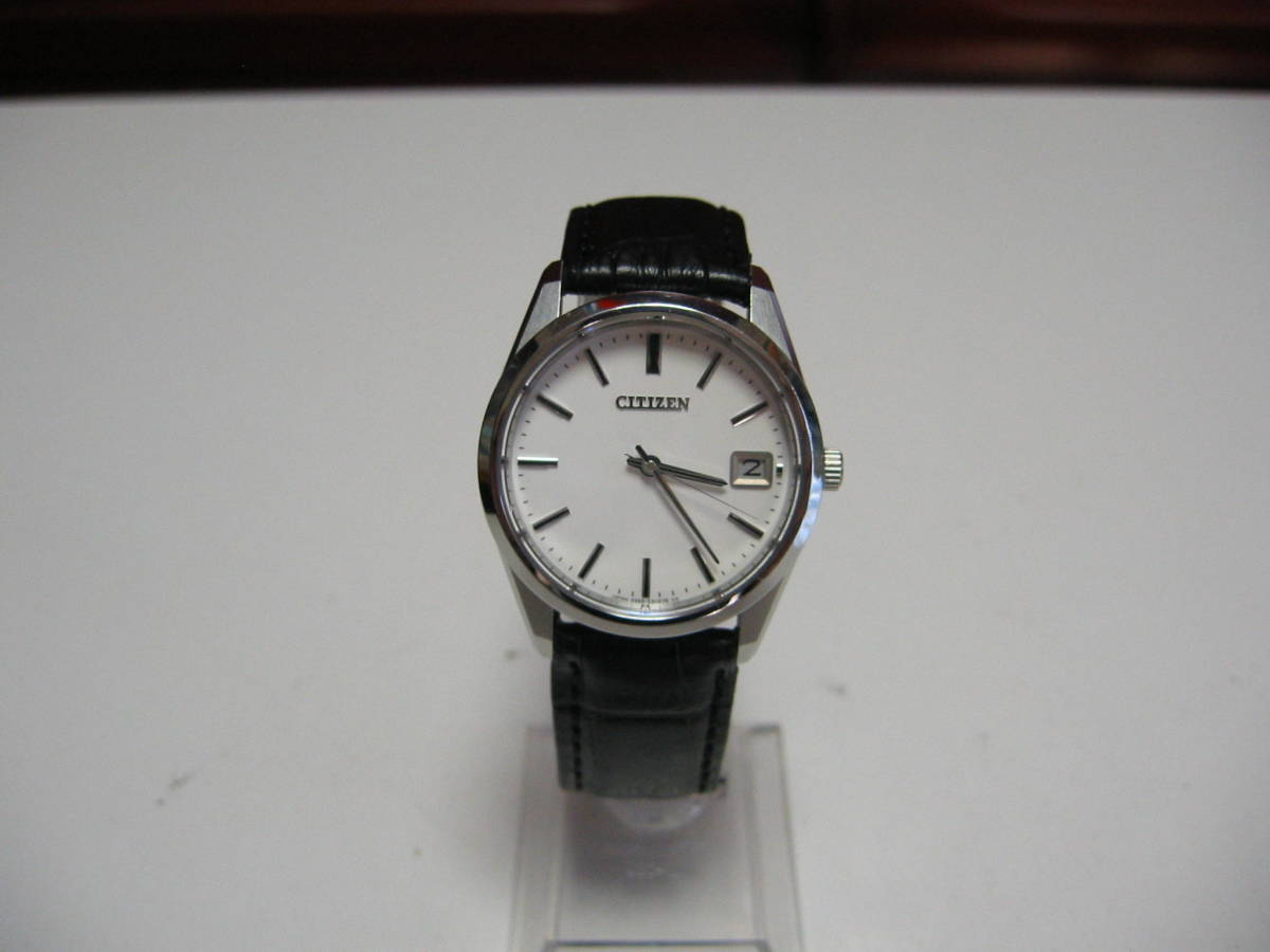 ☆極美品 ザ シチズン 時計 0350 C30919 ホワイト メンズ CITIZEN ザ 