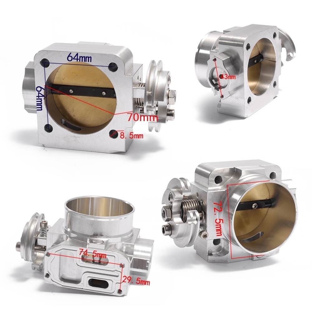 CT9A 70MM アルミ削り出し ビッグスロットルボディ 4G63 CT9A 70MM アルミ削り出し ビッグスロットルボディ 4G63