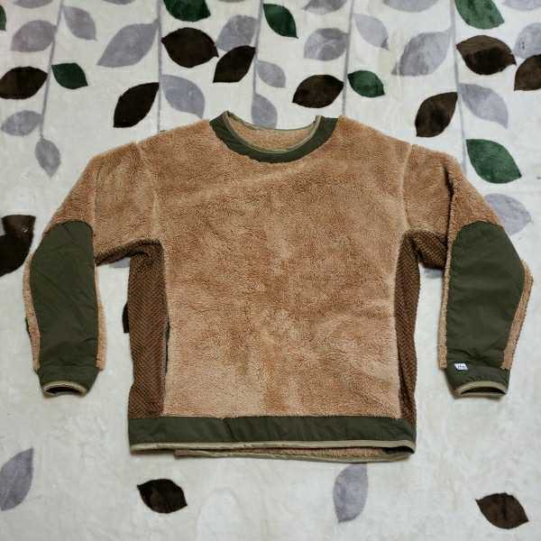 comfy outdoor garments フリース　サイズS　クルーネック コンフィー　far eastern enthusiast_1