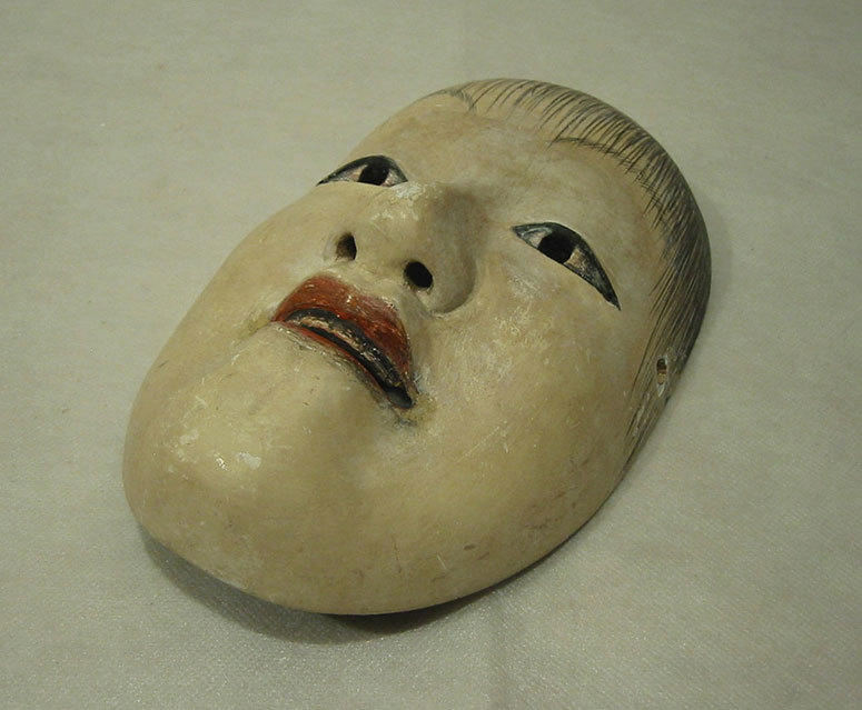 心庵】時代物 木彫彩色 天神様 菅原道真／置物 厨子入 学問の神様 SL143
