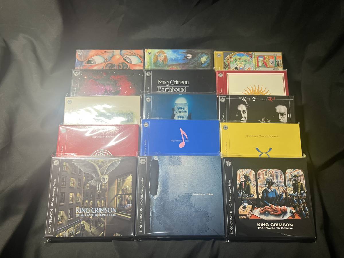 本物保証，正規品 King Crimson 40th Deluxe DVD Audio 付属 15タイトルセット 合計30ディスク(King Crimson)｜売買されたオークション情報、yahooの商品情報をアーカイブ公開 - オークファン King Crimson