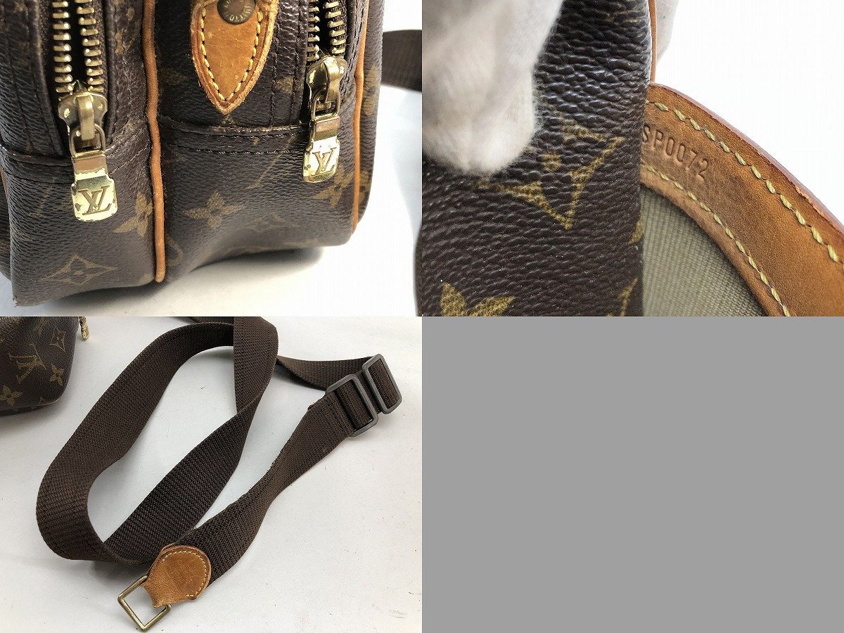 LOUIS VUITTON モノグラム ショルダーバッグ ストラップ破損ジャンク 