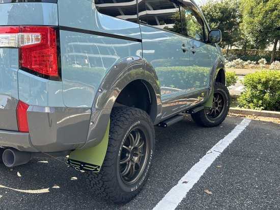 お得，限定セール New デリカD:5後期車用マッドフラップ オリーブ LANDLIC JAPAN(外装)｜売買されたオークション情報、yahooの商品情報をアーカイブ公開 - オークファン 三菱用