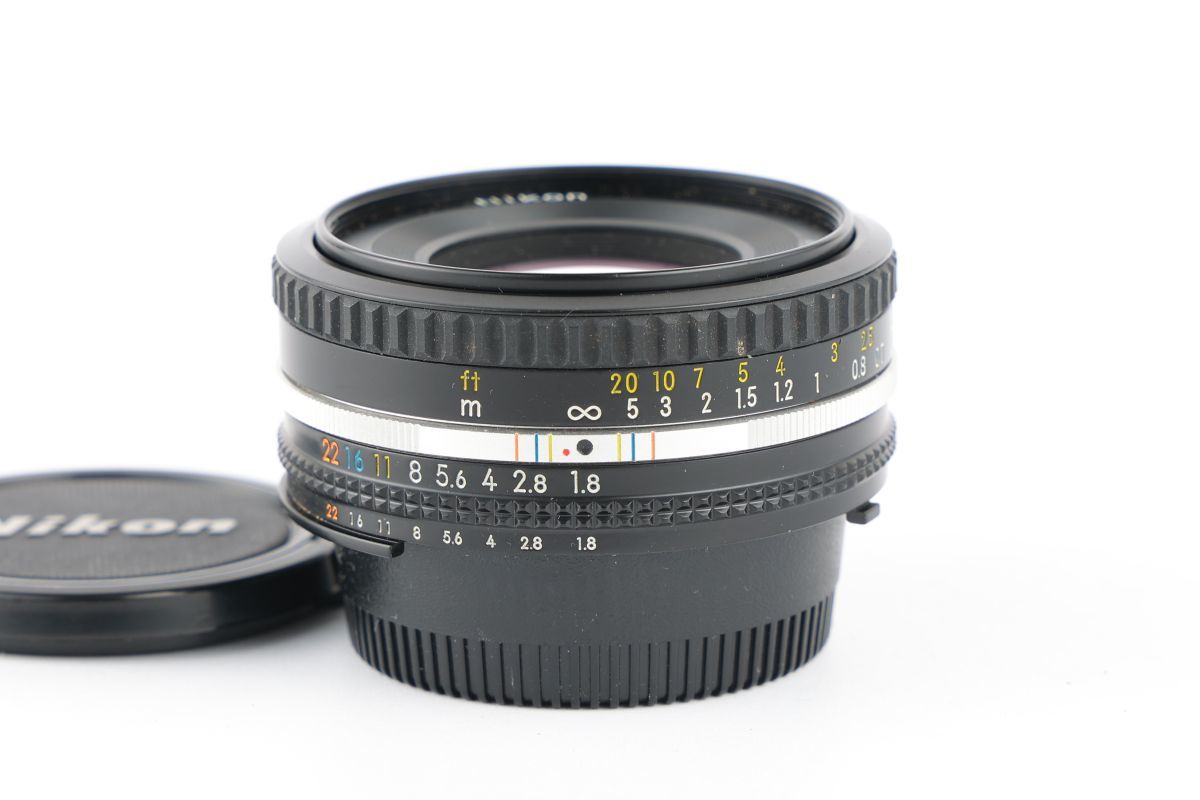 03623cmrk Nikon Ai NIKKOR 50mm F1.8S Ai-S 単焦点 標準 パンケーキ