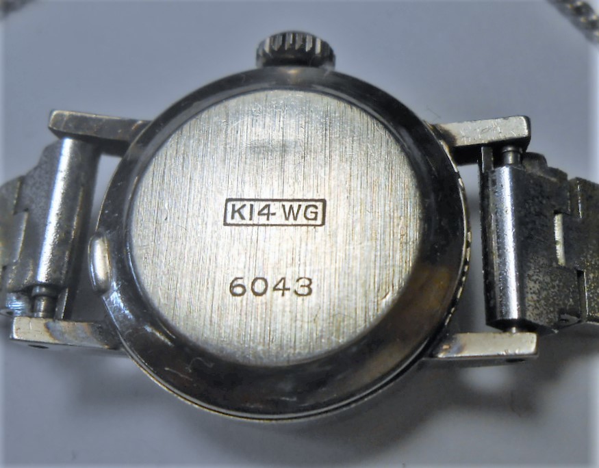SEIKO Universe DIASHOCK 21J 手巻き腕時計 レディース 正常稼働 K14WG