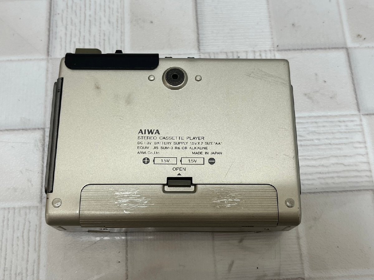 △3173　ジャンク品　オーディオ機器　カセットプレイヤー　AIWA　HS-P2　アイワ　カセットボーイ SONY ウォークマン アイワ 6個まとめ《ジャンク》 CF オーディオデッキ