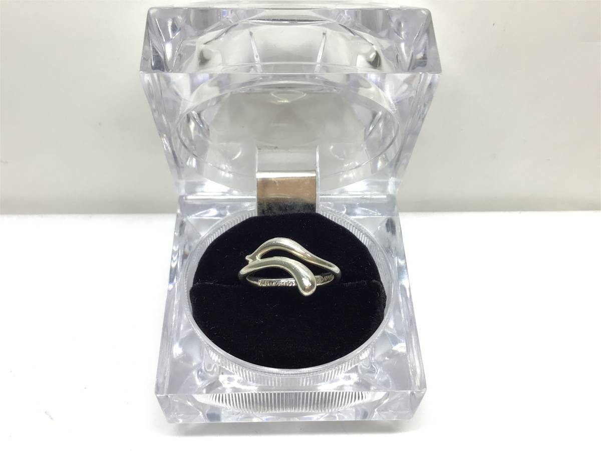 赤字超特価，セール 864 TIFFANY＆Co. ティファニー エルサペレッティ オープンウェーブ リング 指輪 SV925 STERLINGシルバー 9号 2.2g(シルバー)｜売買されたオークション情報、yahooの商品情報をアーカイブ公開 - オーク シルバー
