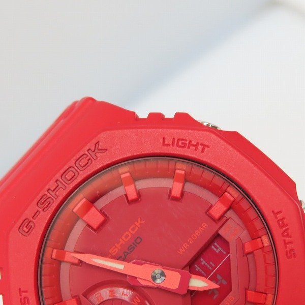 &frasl; GA-2100-4AJF カーボンコアガード G-SHOCK G-SHOCKカーボンコアガード Gショック （レッド 腕時計 レッド GA-2100-4AJF（アナログ腕時計）｜G-SHOCK（ジー CASIO メンズ GA-2100RRB-4AJF -靴 ジーショック 時計