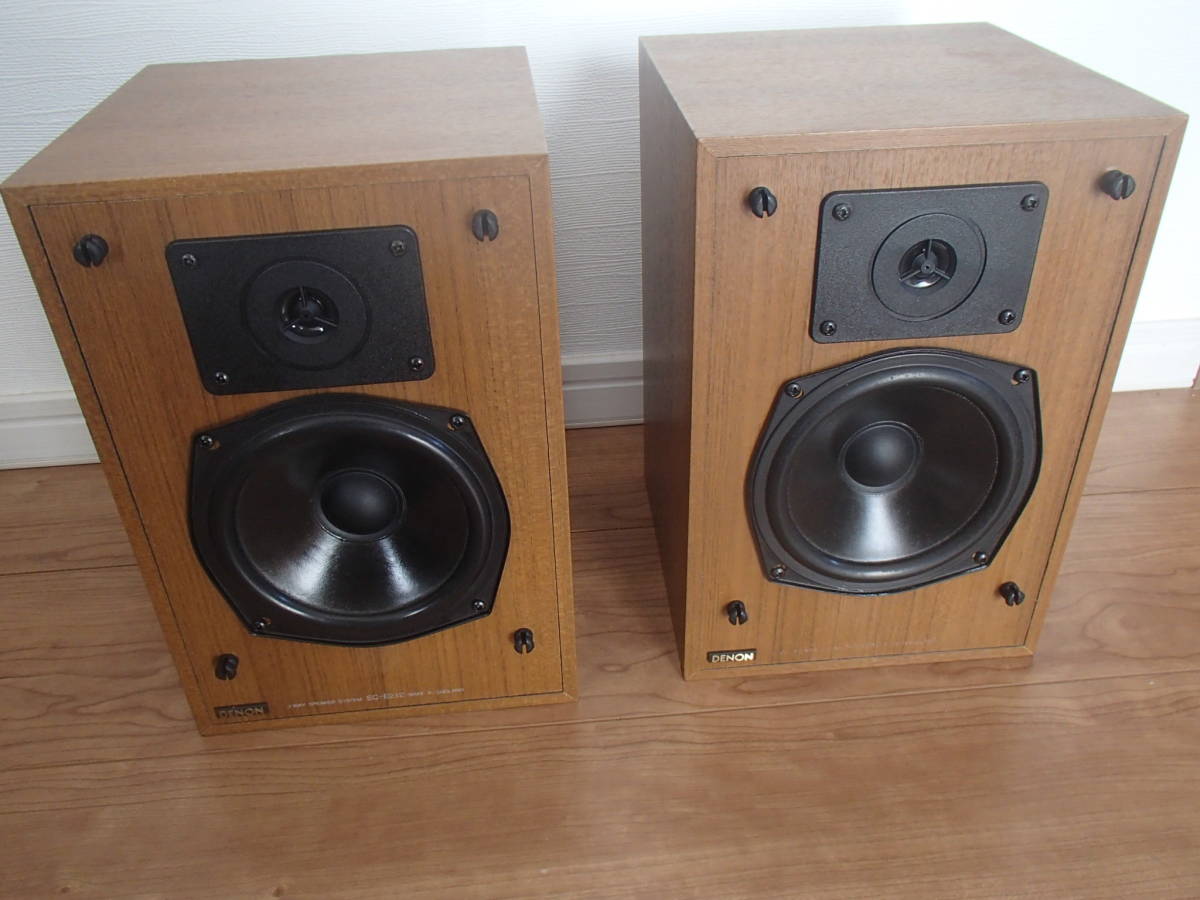 DENON SC-E212 名器 密閉式 英国製 希少シリアル連番 【公式通販】