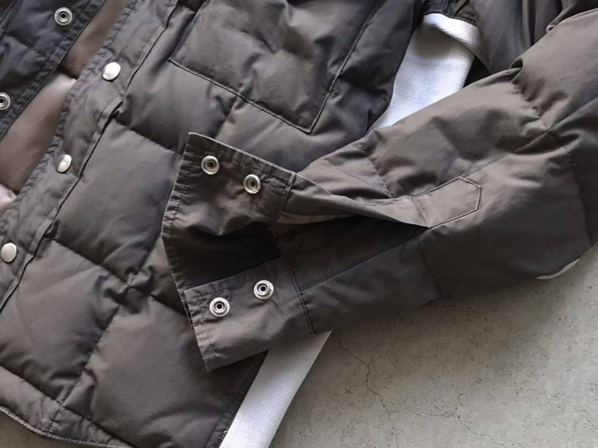 AD2013 Mountain Research [Down Shirt] S マウンテンリサーチ ジェネラルリサーチ メンズ ブルゾン ダウンジャケット Research - Mountain Dynamics Futures Mindful