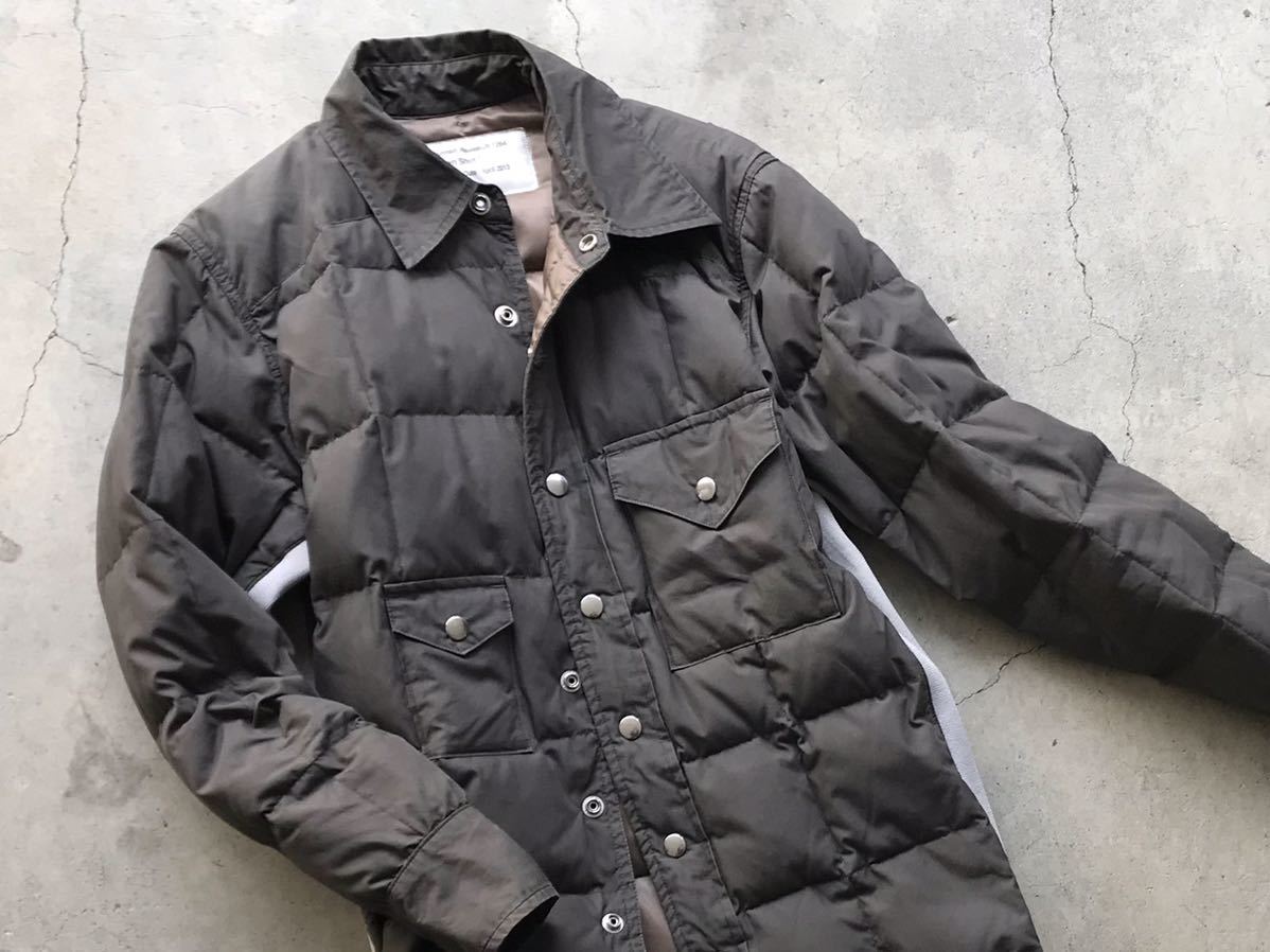 AD2013 Mountain Research [Down Shirt] S マウンテンリサーチ ジェネラルリサーチ メンズ ブルゾン ダウンジャケット Research - Mountain Dynamics Futures Mindful