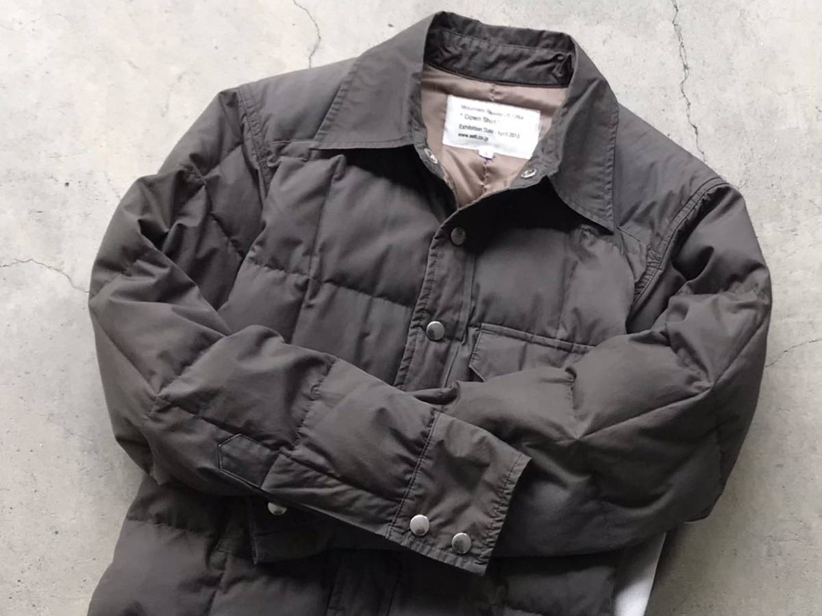 AD2013 Mountain Research [Down Shirt] S マウンテンリサーチ ジェネラルリサーチ メンズ ブルゾン ダウンジャケット Research - Mountain Dynamics Futures Mindful