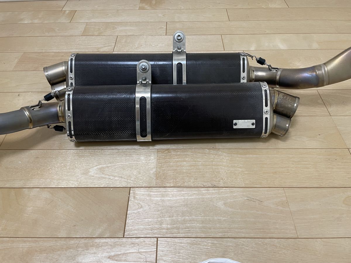 GSX-R1000 K9 ヨシムラ スリップオンマフラー 2本出し(マフラー本体