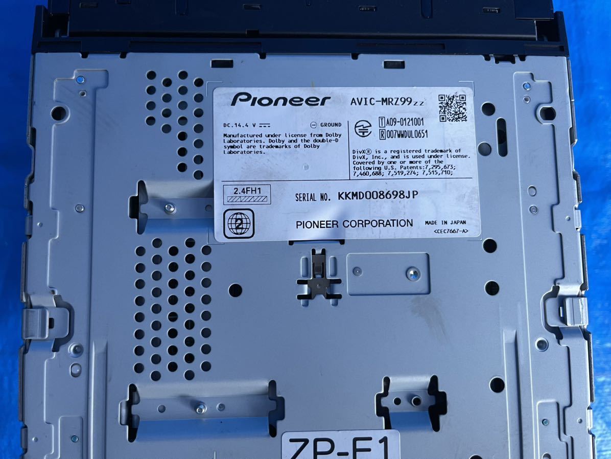 カロッツェリア | 地デジ ナビ メモリー AVIC-MRZ99 メモリーナビ 楽
