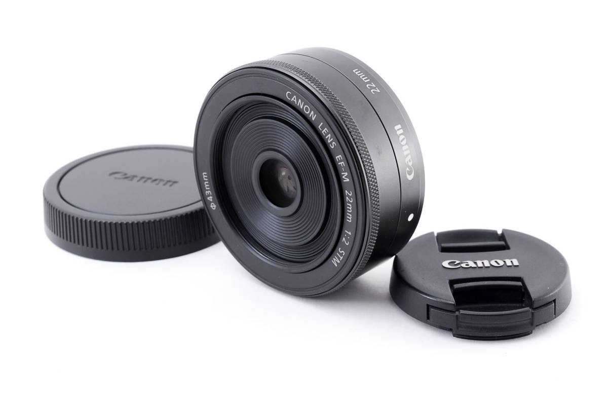 ☆緊急大特価☆ CANON キャノン EF-M 22mm F2 STM 単焦点レンズ #6394