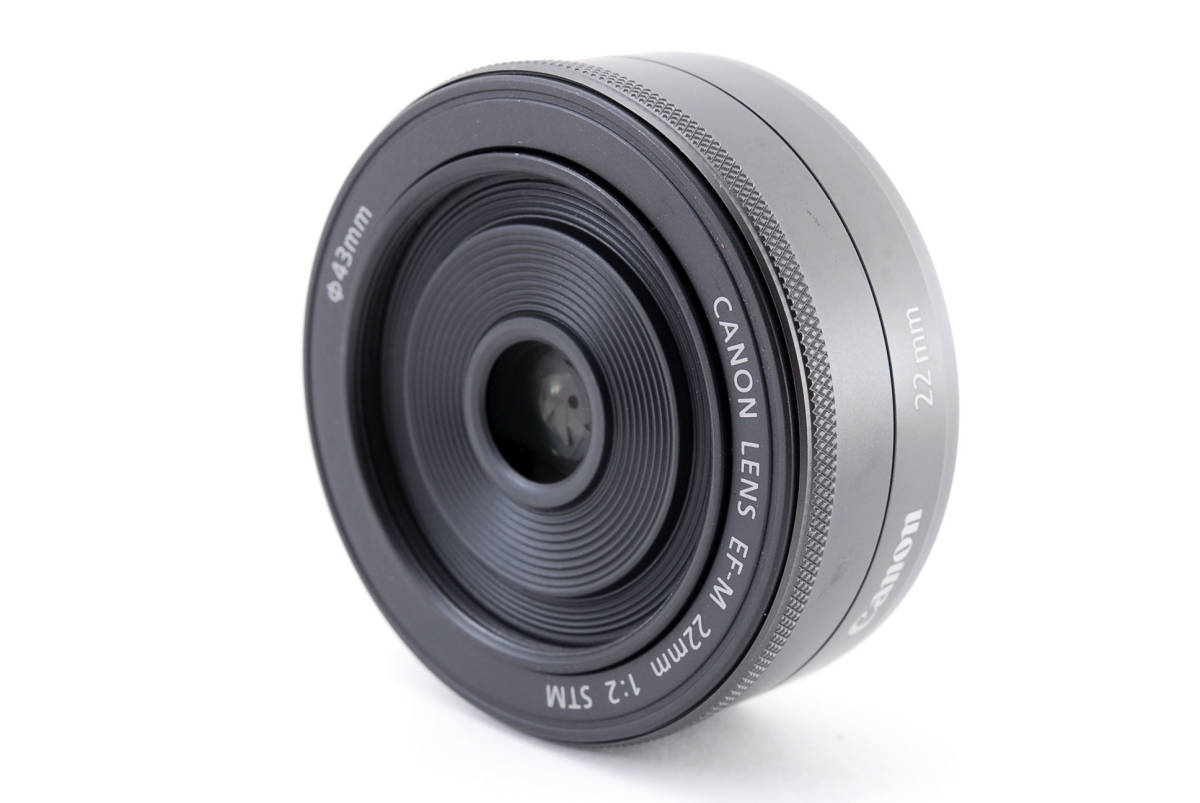 ☆緊急大特価☆ CANON キャノン EF-M 22mm F2 STM 単焦点レンズ #6394