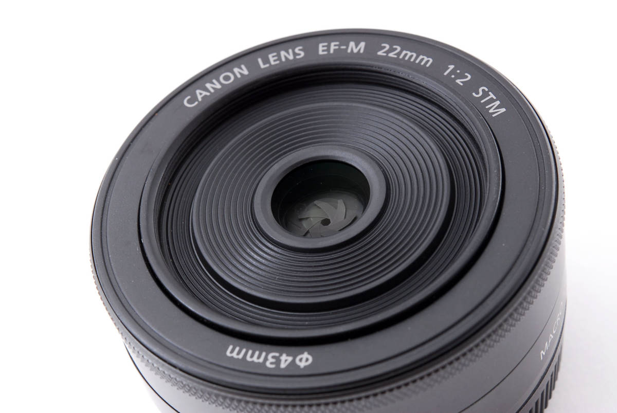 ☆緊急大特価☆ CANON キャノン EF-M 22mm F2 STM 単焦点レンズ #6394