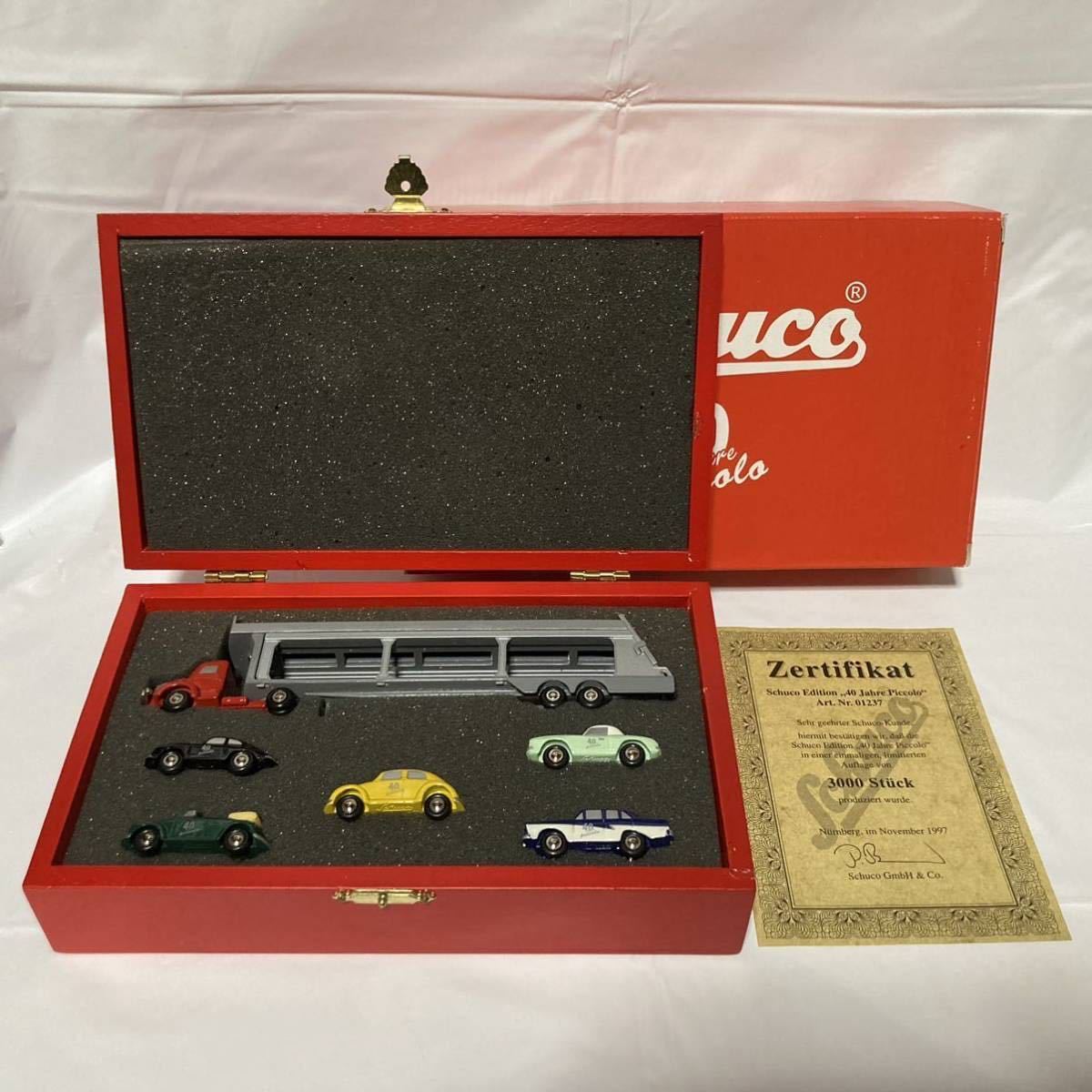 【97年限定　超希少】Schuco Piccolo 40周年セット Piccolo Schuco 40周年セット 超希少Schuco 97年限定 Jahre ピッコロ