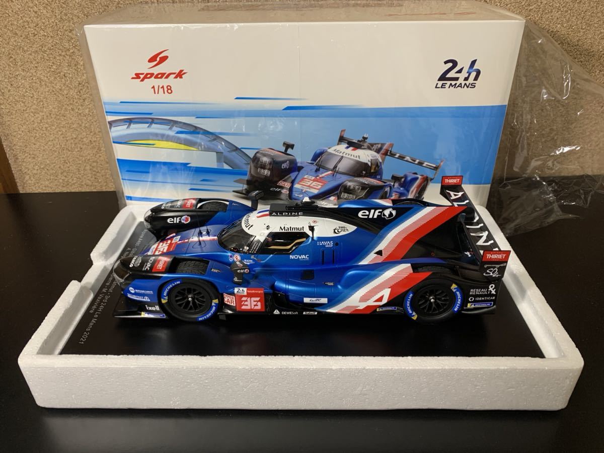 スパーク 1/18 Alpine A480 Gibson No.36 Alpine Elf Matmut 3rd 24H