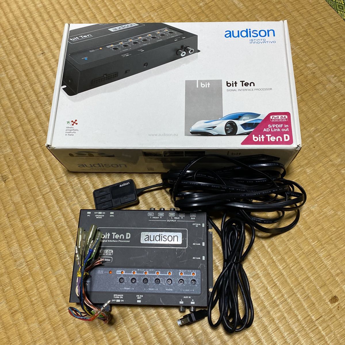  オーディソン bitTenDデジタルプロセッサー DRC付audison(カーオーディオ)｜売買されたオークション情報、yahooの商品情報をアーカイブ公開 - オークファン その他
