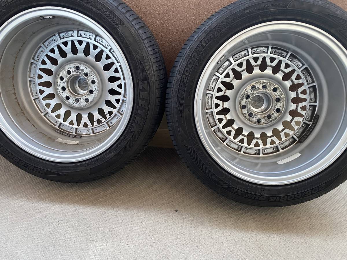 BBS風アルミホイール メッシュタイプ（メーカー不明） ※ BBSでは有り