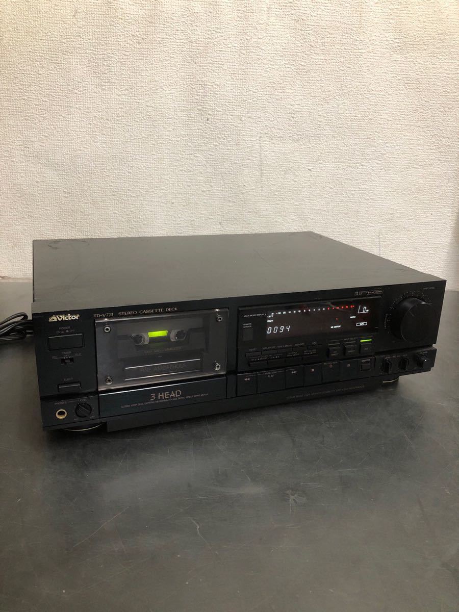 TD-V721 Victor ステレオカセットデッキ ステレオカセットデッキ