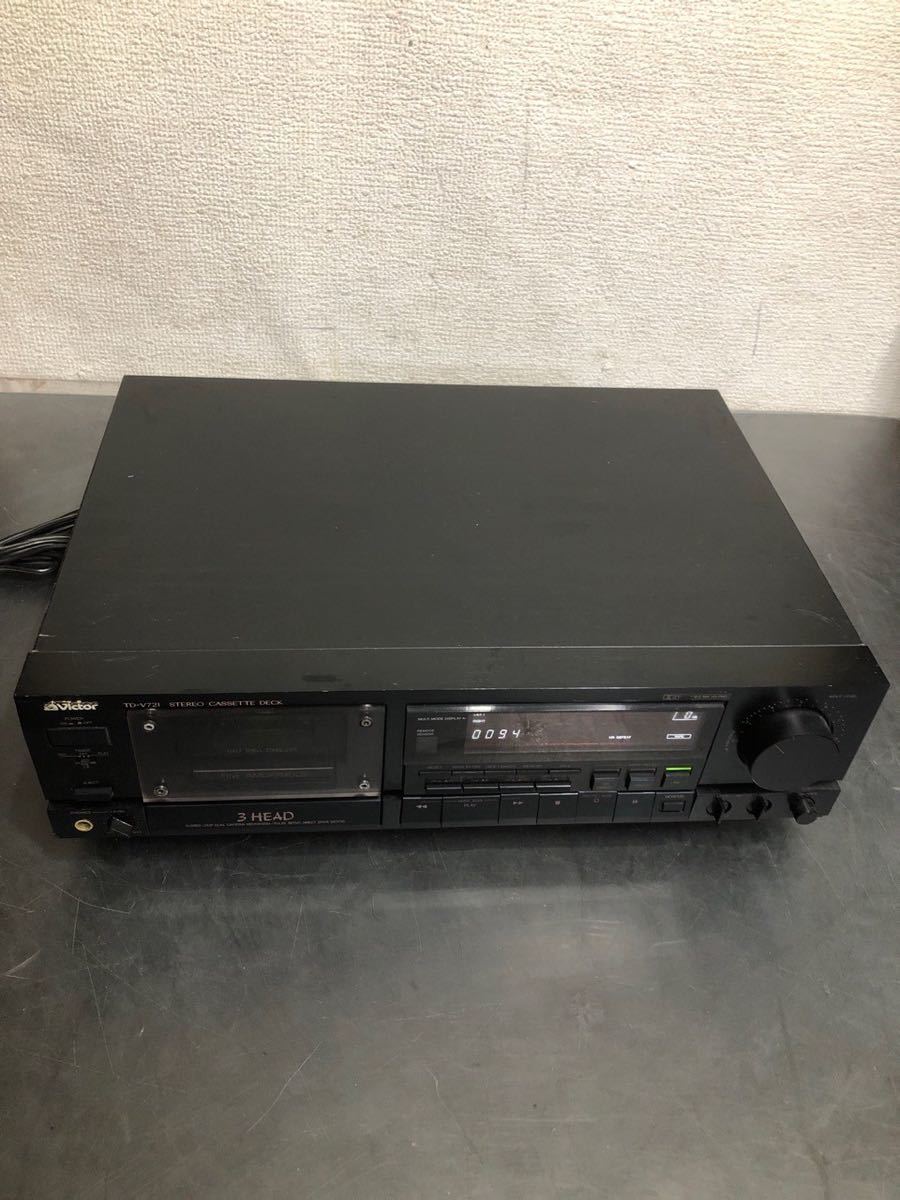 TD-V721 Victor ステレオカセットデッキ ステレオカセットデッキ
