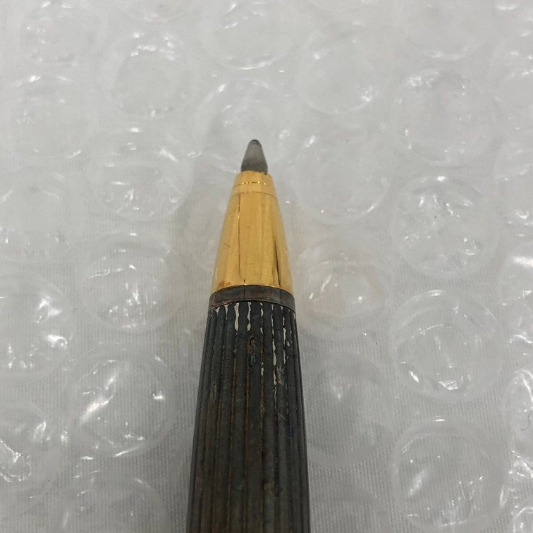 カルティエ Cartier ボールペン トリニティ ゴールド色 インク切れ
