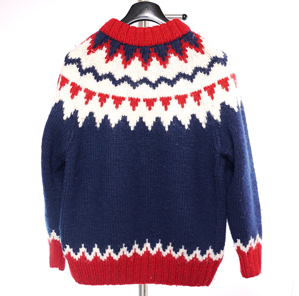 カナダ製】HOUSE OF BLUES ノルディック柄 カウチンセーター38(M カナダ製】HOUSE OF BLUES ノルディック柄 カウチンセーター38(M