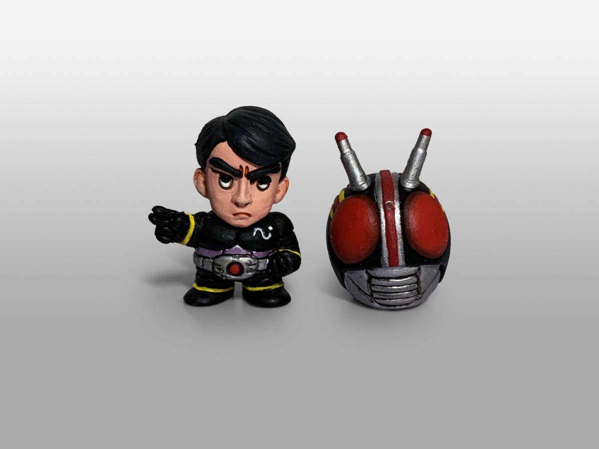 仮面ライダーBLACK 南光太郎 消しゴム リペイント SUN （ : 仮面 