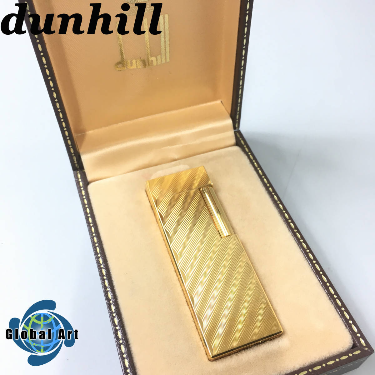 ダンヒル ガスライター dunhill ゴールドカラー ローラー式 - Yahoo 