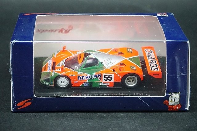 787B Mazda Spark 0 | Sparky 1⁄64 1⁄43 Winner スパーク #55 マツダ
