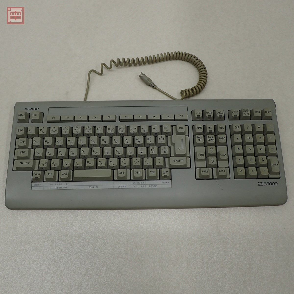 SHARP X68000 キーボード DSETK0016CE01 シャープ 現状品【20