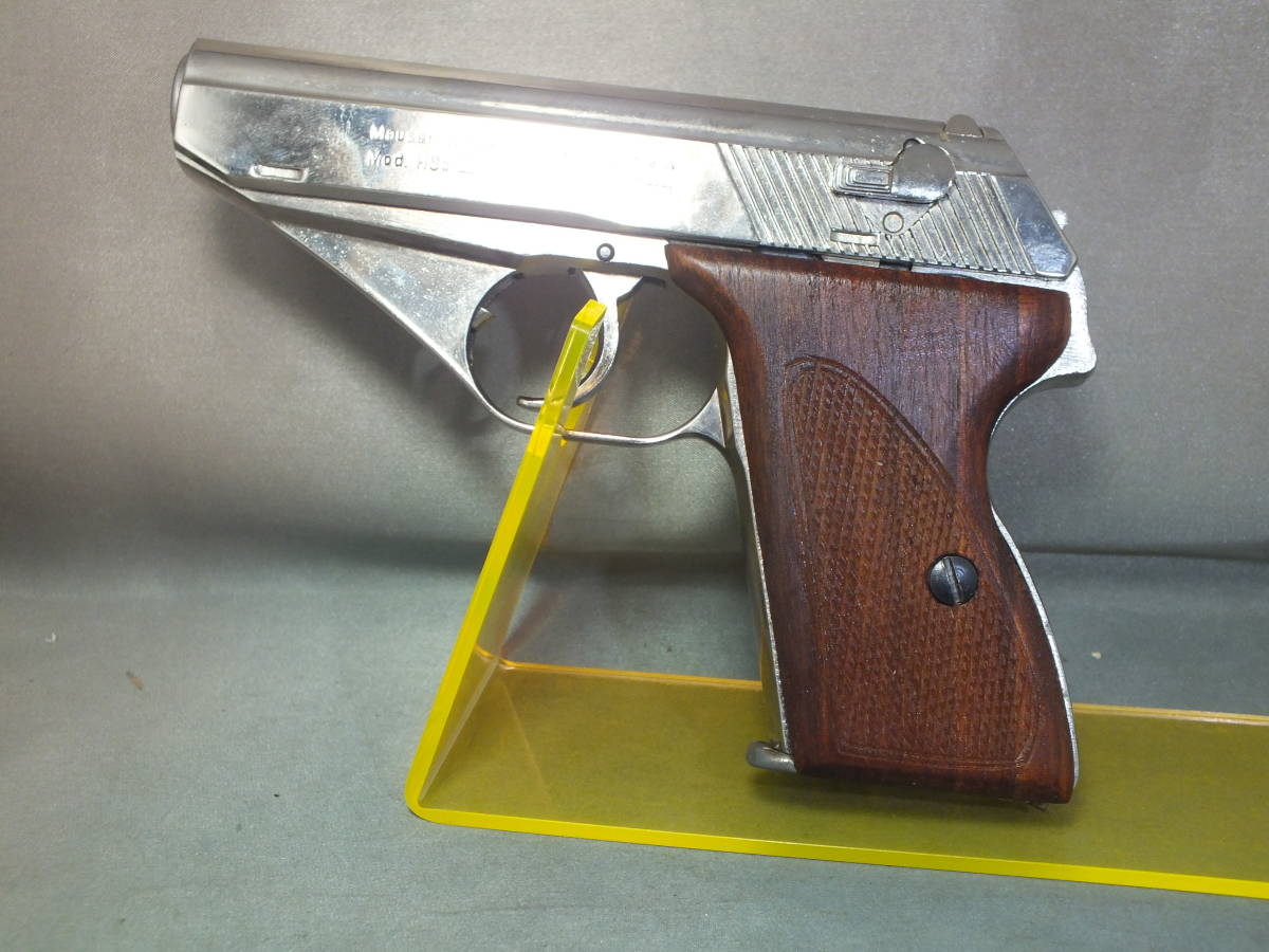 絶版金属 モデルガン 木製グリップ MGC モーゼル HSc MGC純正品