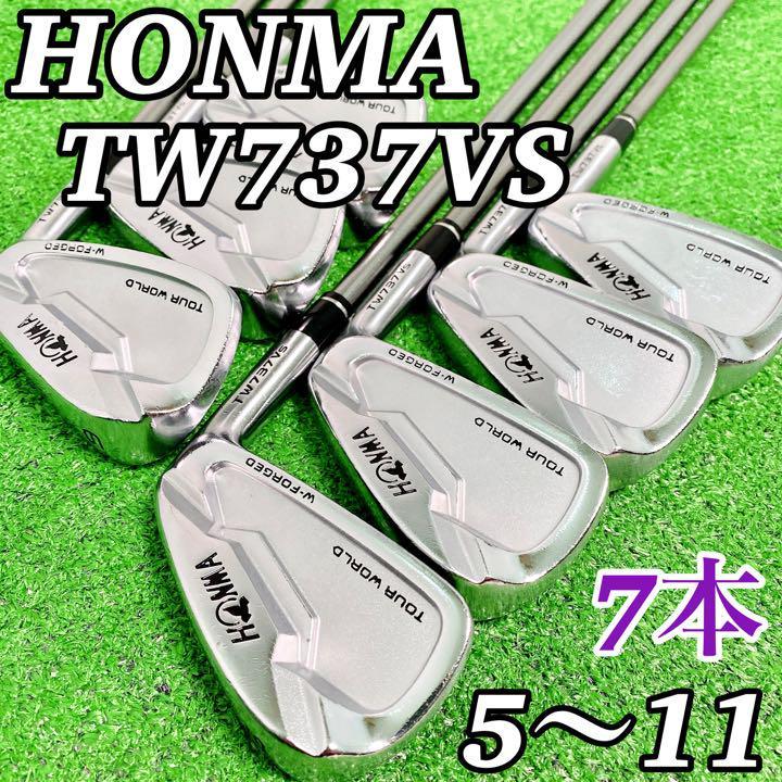 TOUR 本間ゴルフ Honma WORLD World Tour TW737 Golf tw737vs Iron 