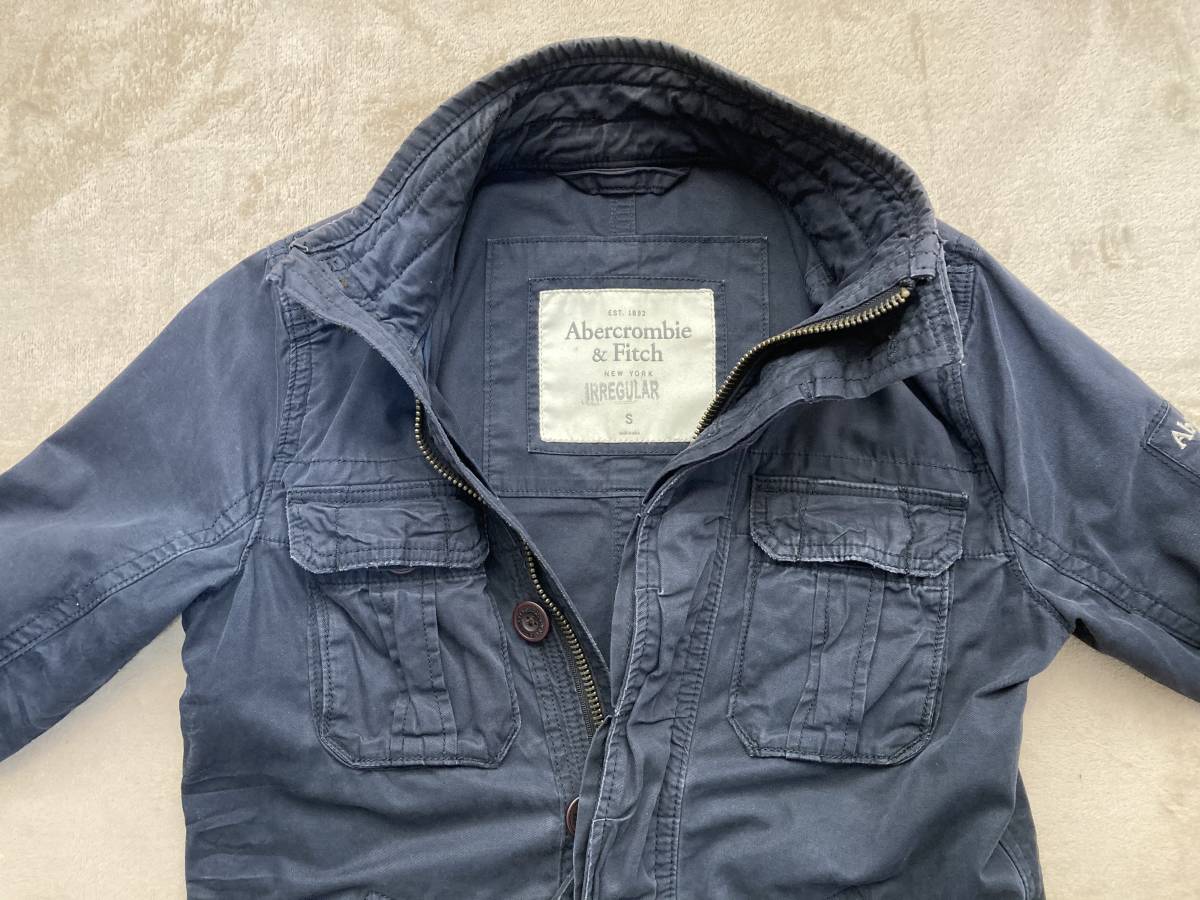 アバクロ A&F ミリタリージャケット Sサイズ 中古品(Sサイズ)｜売買 
