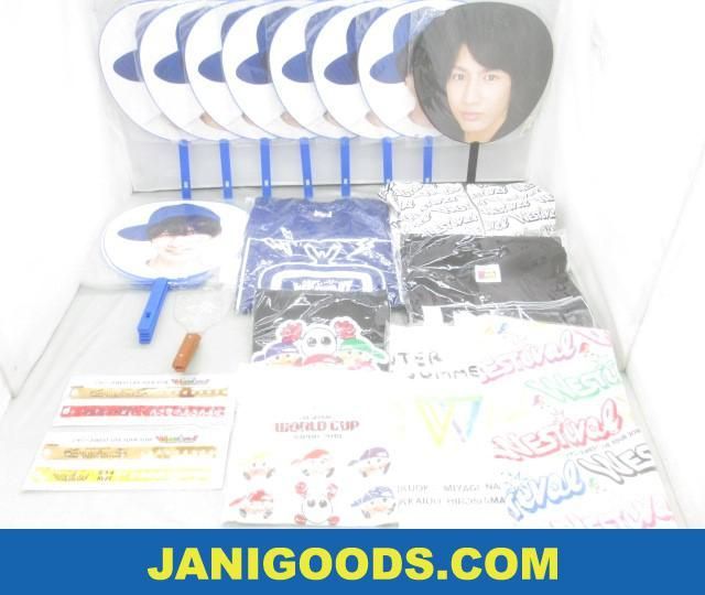ジャニーズWEST グッズセット パーカー/Tシャツ/フェイスタオル/うちわ