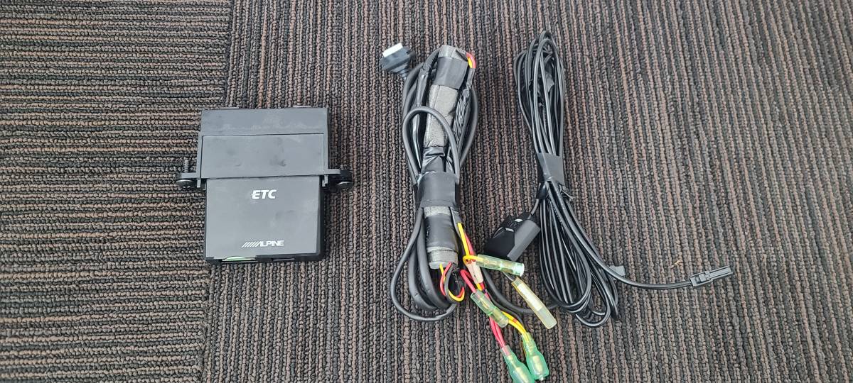 ALPINEアルパイン 有し ETC HCE-B053 ナビ連動タイプ
