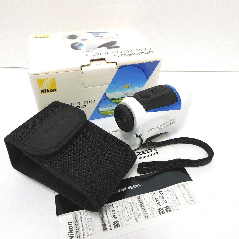 COOLSHOT ゴルフ用レーザー距離計 Nikon ニコン STABILIZED 50i ゴルフ