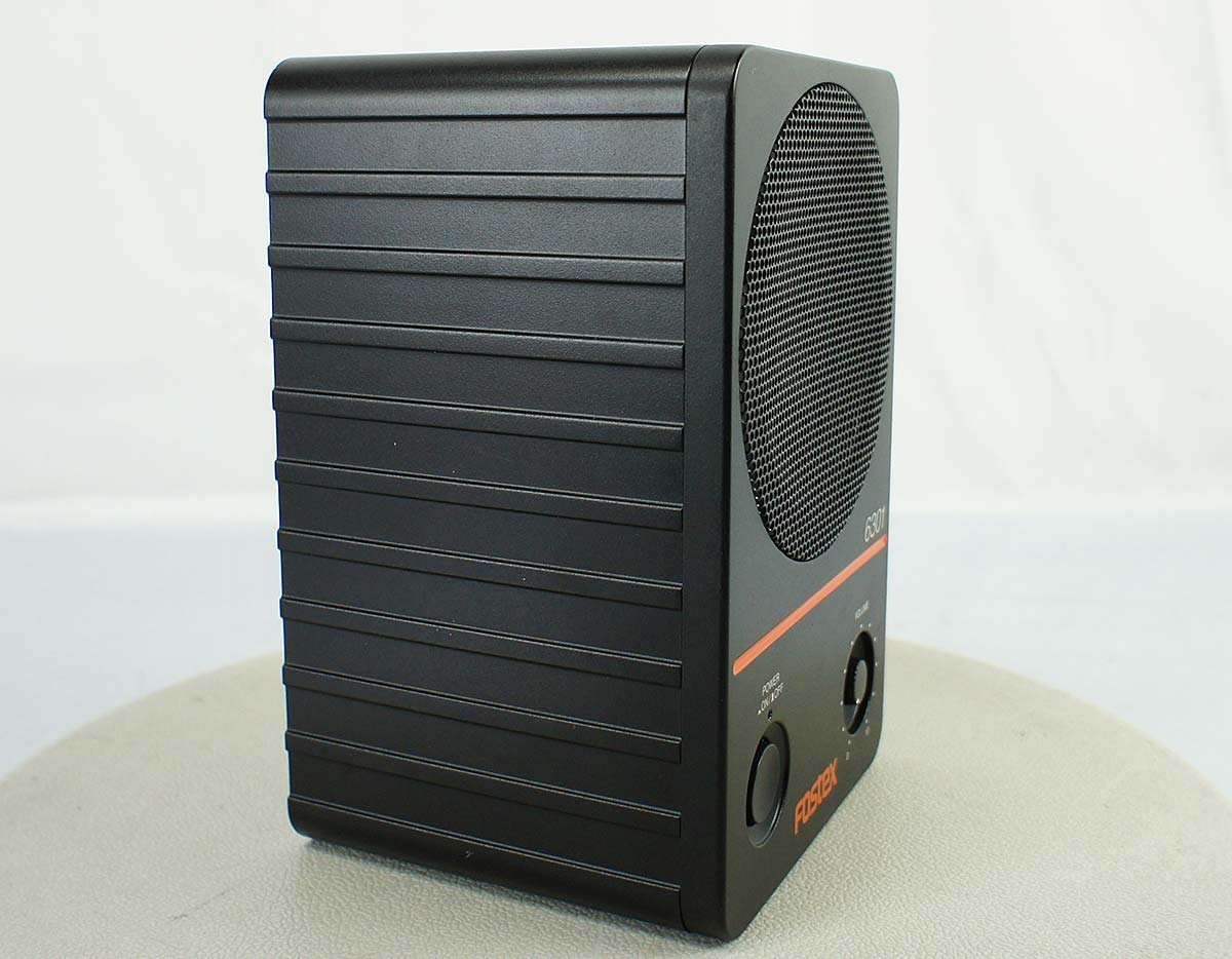 通電確認のみ FOSTEX 6301NE アクティブ モニター スピーカー