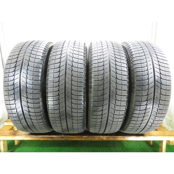 ミシュラン X-ICE3+ スタッドレスタイヤ255/55R18 4本 2019年製 溝あり 