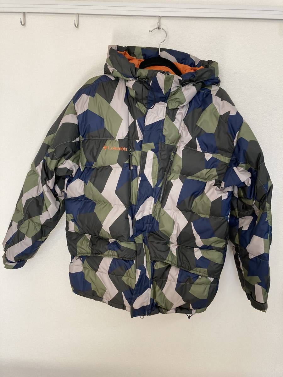 Columbia コロンビア ダウンジャケット 迷彩 スウェーデンカモ 【断捨  