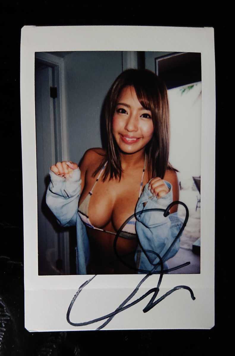 橋本梨菜 DVD 購入特典 直筆サイン入り 現場チェキ⑫ 橋本梨菜 DVD