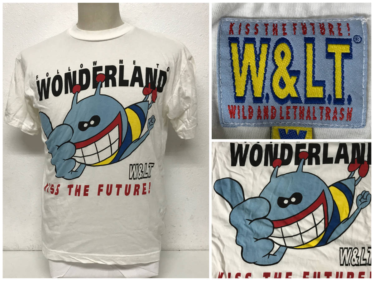 【品質保証，人気SALE】 NY1/82 W＆LT ウォルト 半袖 Tシャツ パクパクくん 白 メンズ M サイズ ウォルター トップス カットソー(丸首)｜売買されたオークション情報、yahooの商品情報をアーカイブ公開 - オークファン Mサイズ