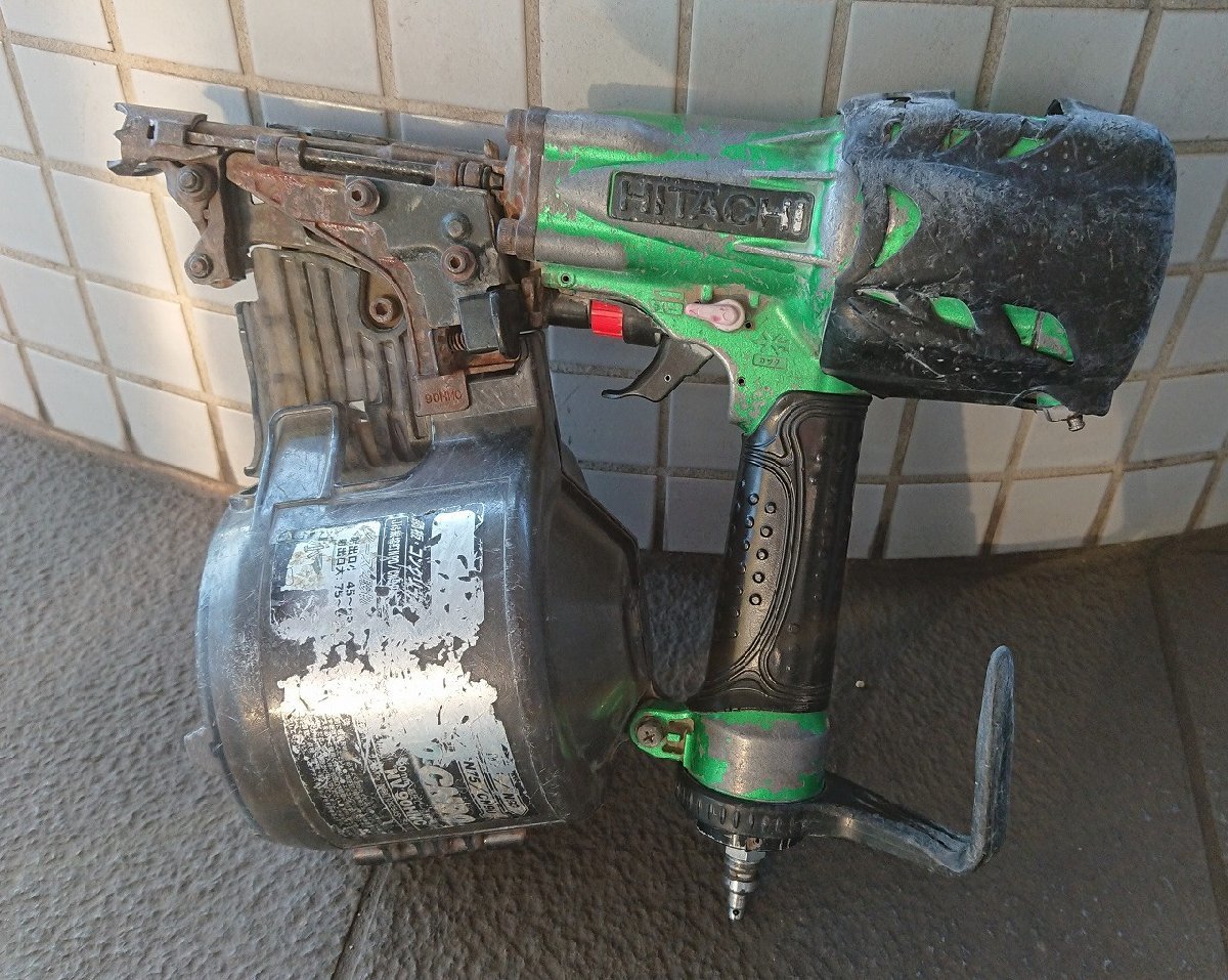 日立工機 HiKOKI ハイコーキ 高圧ロール釘打機 NV90HMC エア釘打ち機 