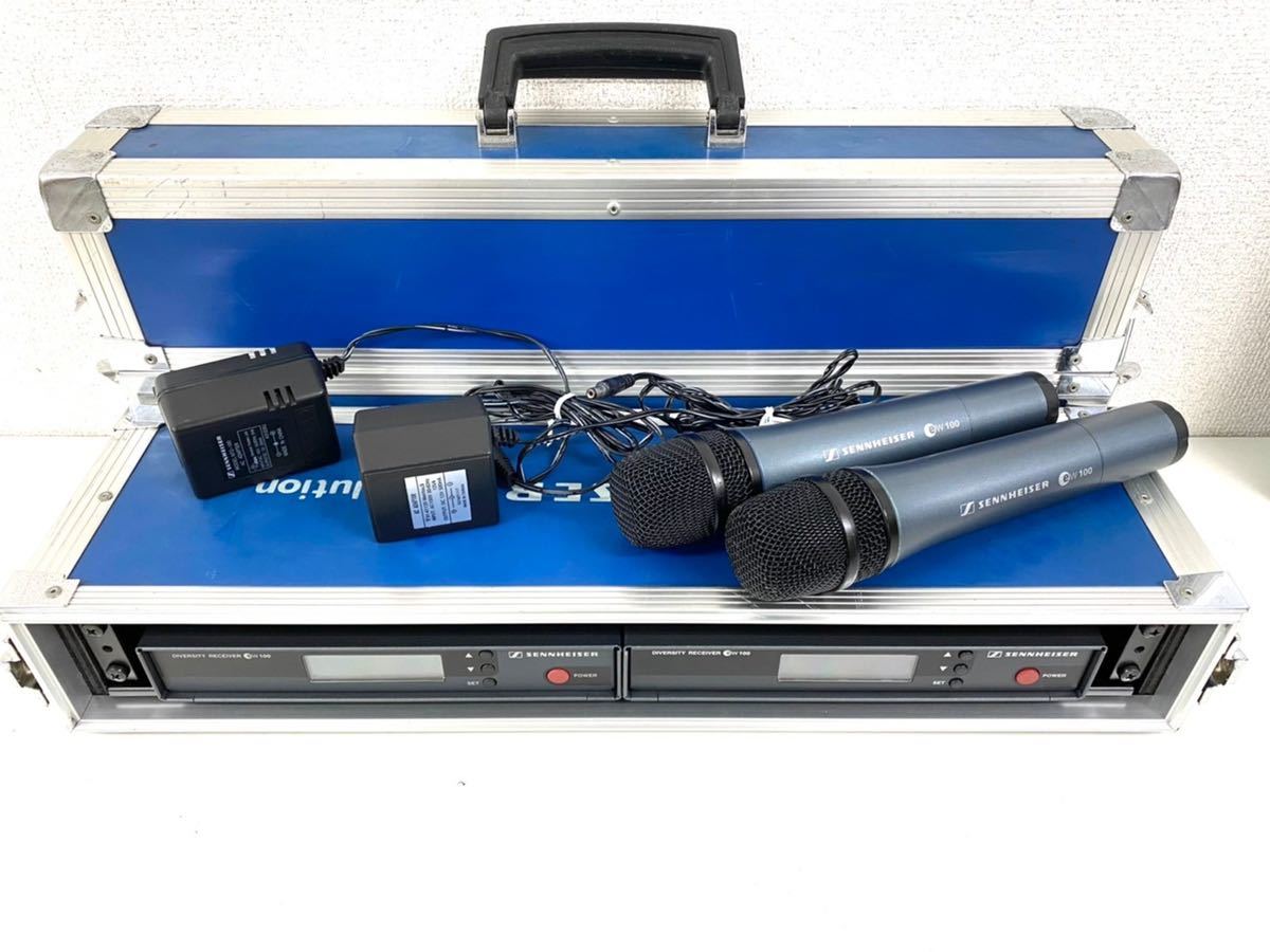 ☆外観美品☆綺麗です☆ ワイヤレスマイク SENNHEISER ew100 2セット