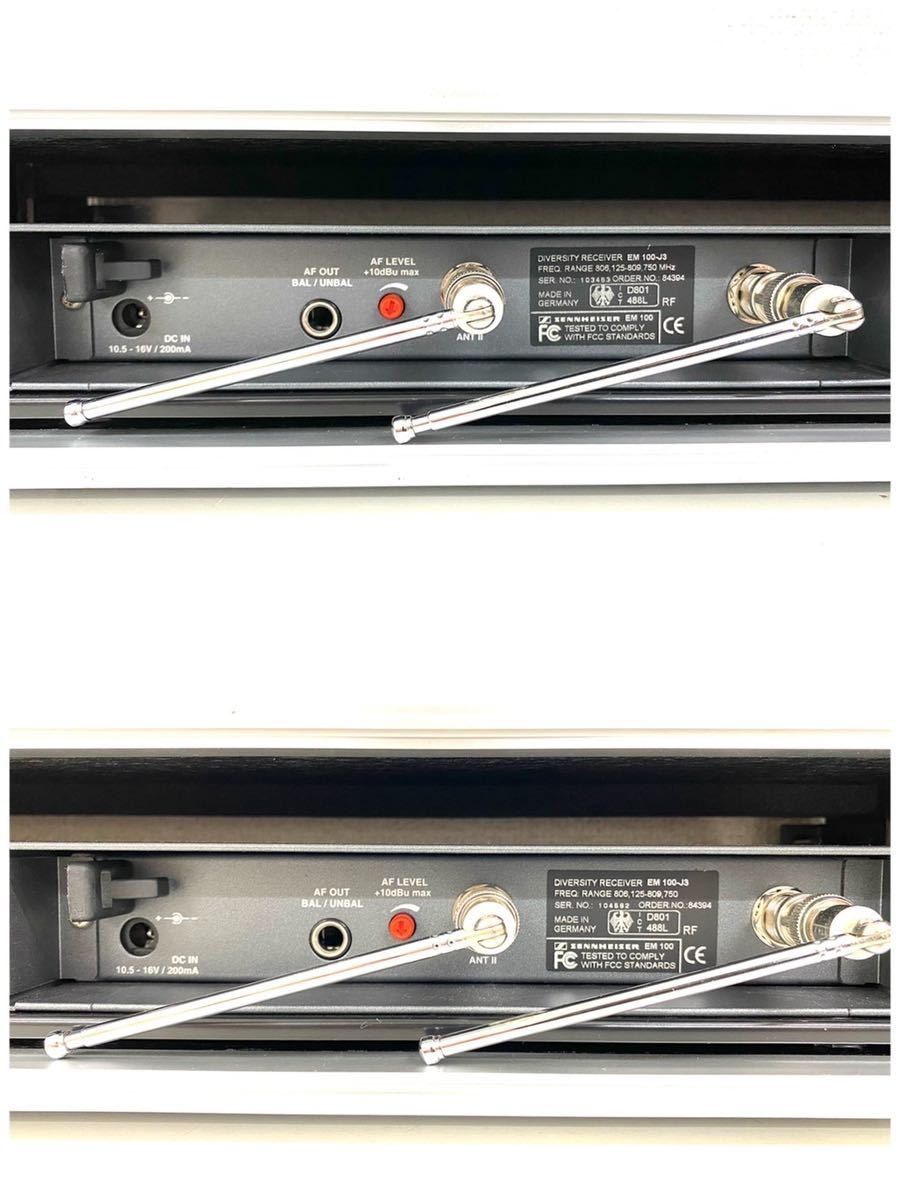 ☆外観美品☆綺麗です☆ ワイヤレスマイク SENNHEISER ew100 2セット