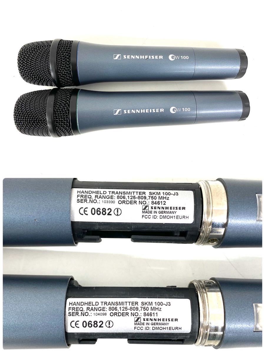 ☆外観美品☆綺麗です☆ ワイヤレスマイク SENNHEISER ew100 2セット